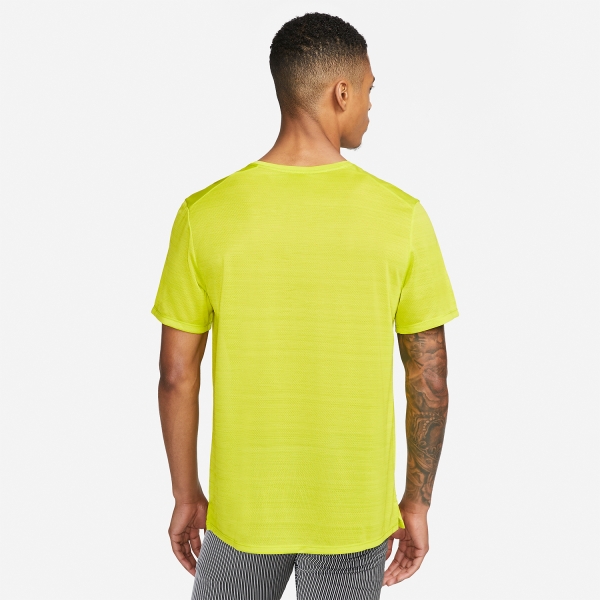 Nike Dri-FIT Miler Breathe Maglietta - Bright Cactus/Reflective Silver