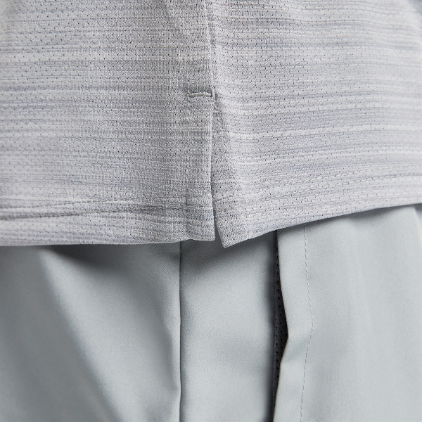 Nike Dri-FIT Miler Breathe Maglietta - Smoke Grey/Reflective Silver
