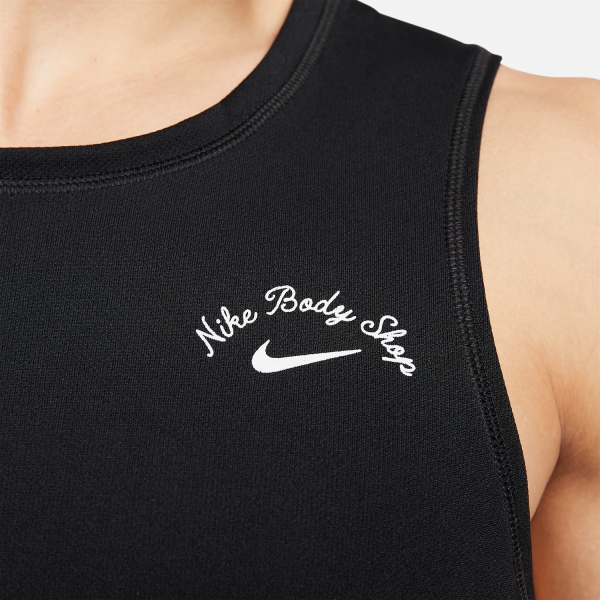 Nike Dri-FIT Miler Top - Black/Summit White