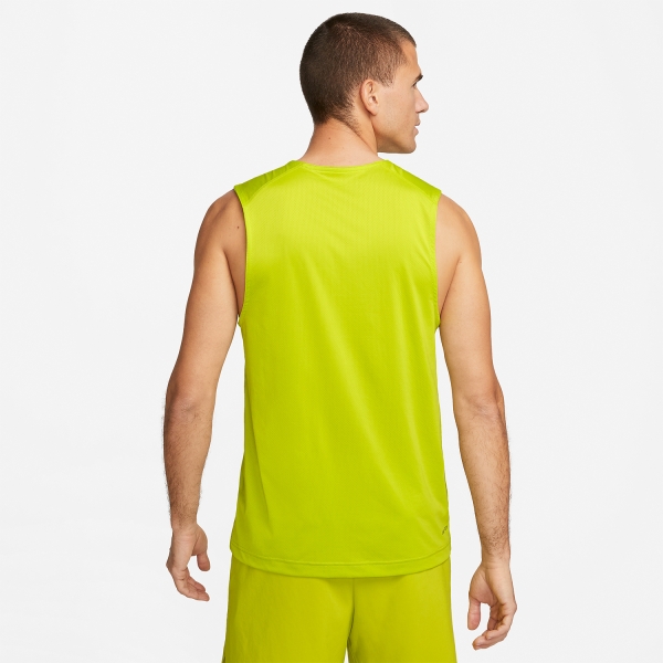 Nike Dri-FIT Ready Canotta - Bright Cactus/Black