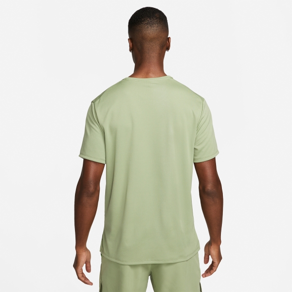 Nike Dri-FIT Run Division Miler Maglietta - Oil Green/Reflective Silver