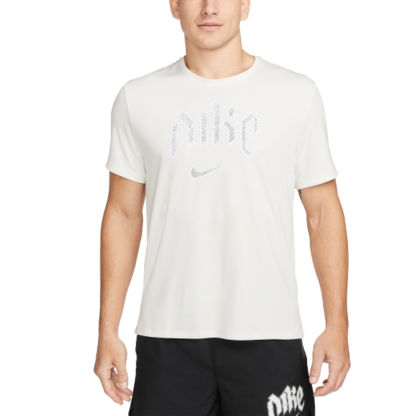 Men's Running T-Shirt Nike DriFIT Run Division Miler TShirt  Phantom/Reflective Silver DX0839030
