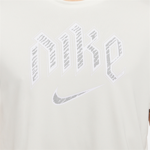 Nike Dri-FIT Run Division Miler Maglietta - Phantom/Reflective Silver