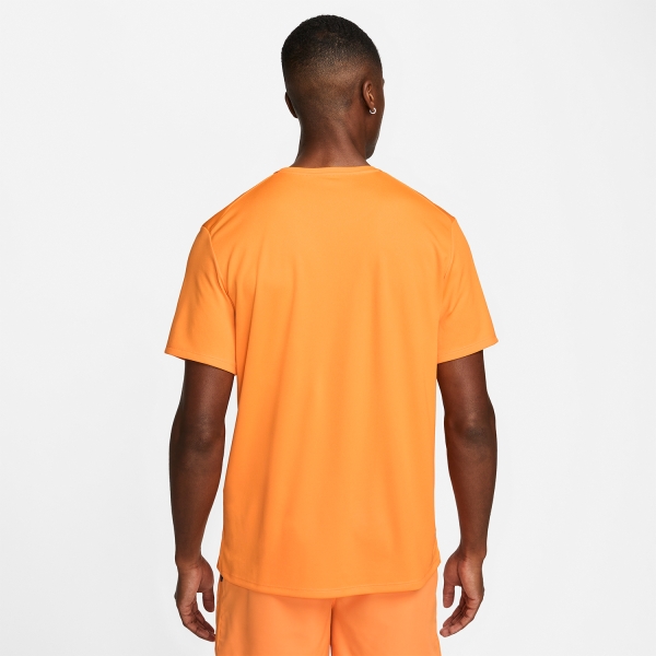 Nike Dri-FIT Run Division Miler T-Shirt - Vivid Orange/Reflective Silver