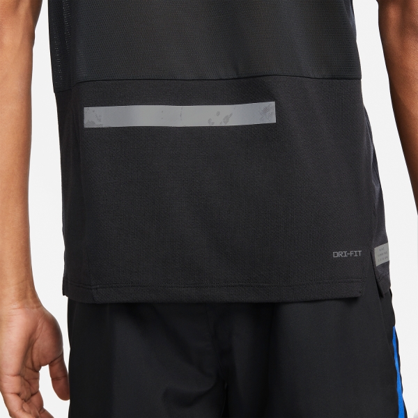 Nike Dri-FIT Run Division Rise 365 Tank - Black/Reflective Silver