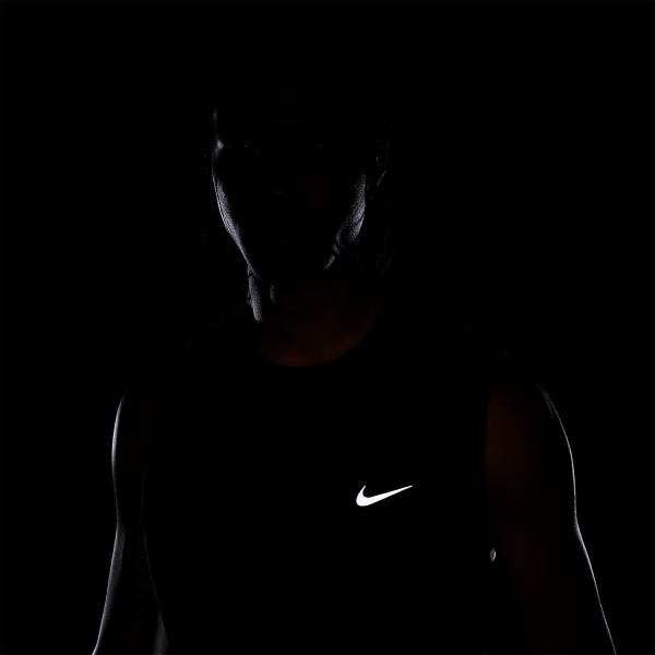 Nike Dri-FIT Run Division Rise 365 Tank - Black/Reflective Silver