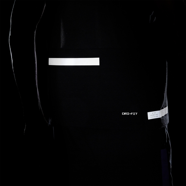 Nike Dri-FIT Run Division Rise 365 Tank - Black/Reflective Silver