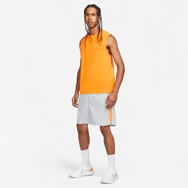 Nike Dri-FIT Run Division Rise 365 Canotta - Vivid Orange/Reflective Silver