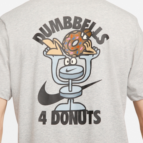 Nike Dumbbells T-Shirt - Dark Grey Heather