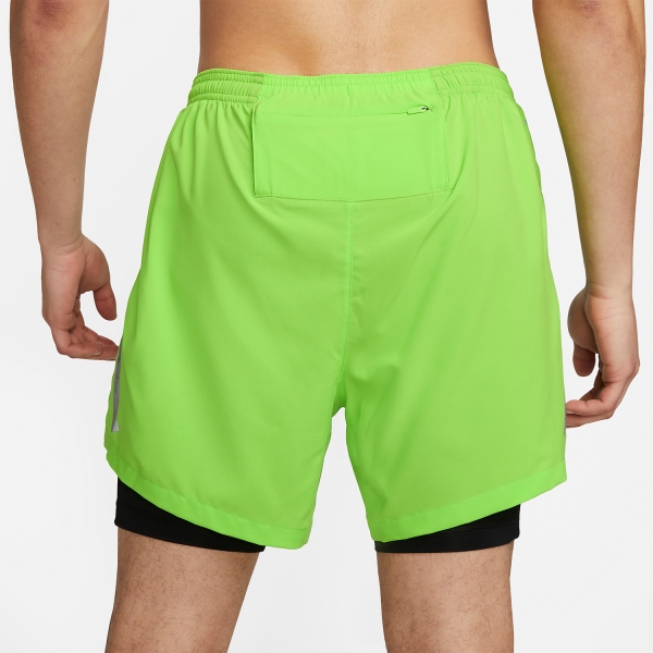 Nike Dri-FIT Division Stride 8in Pantaloncini - Action Green/Black/Reflective Silver