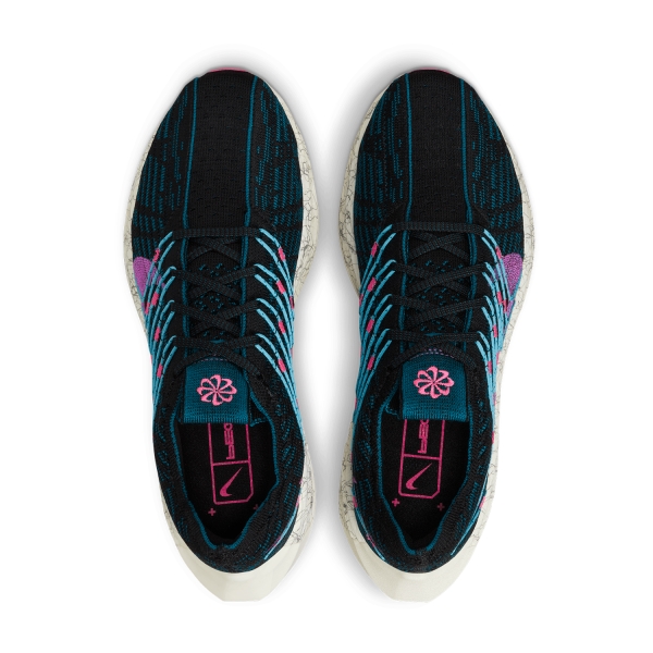 Nike Pegasus Turbo Next Nature SE - Black/Fuchsia Dream/Green Abyss