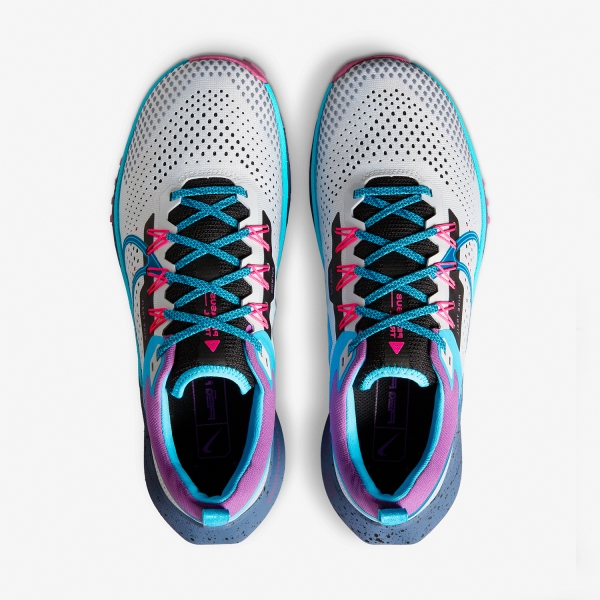 Nike React Pegasus Trail 4 SE - Pure Platinum/Green Abyss/Baltic Blue
