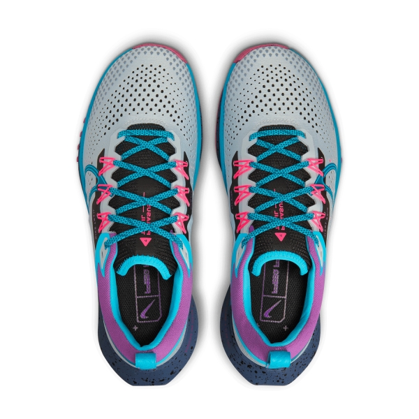 Nike React Pegasus Trail 4 SE - Pure Platinum/Green Abyss/Baltic Blue
