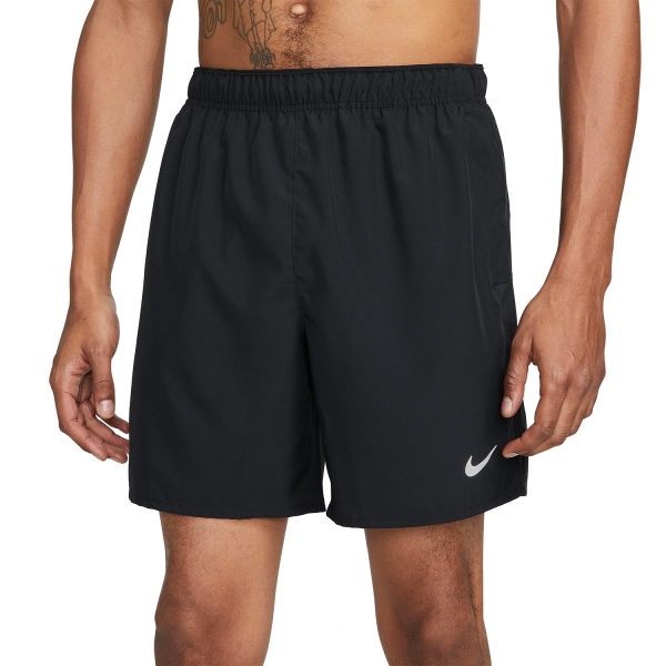 Men's Running Shorts Nike Challenger 7in Shorts  Black/Reflective Silver DV9344010