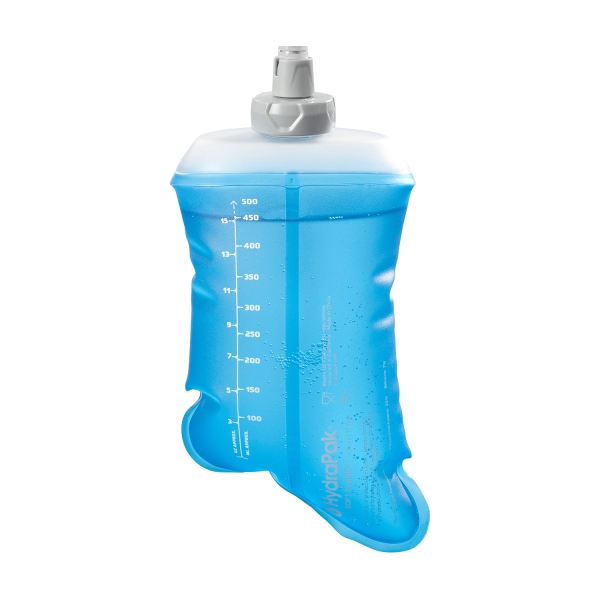 Salomon Soft Flask 500 ml Straw Cantimplora - Clear Blue