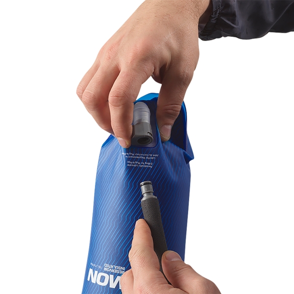 Salomon Soft 1.6 L Insulated Hydration Reservoir Clear Blue