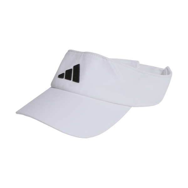 Hats & Visors adidas Aeroready Logo Visor  White/Black HT2042