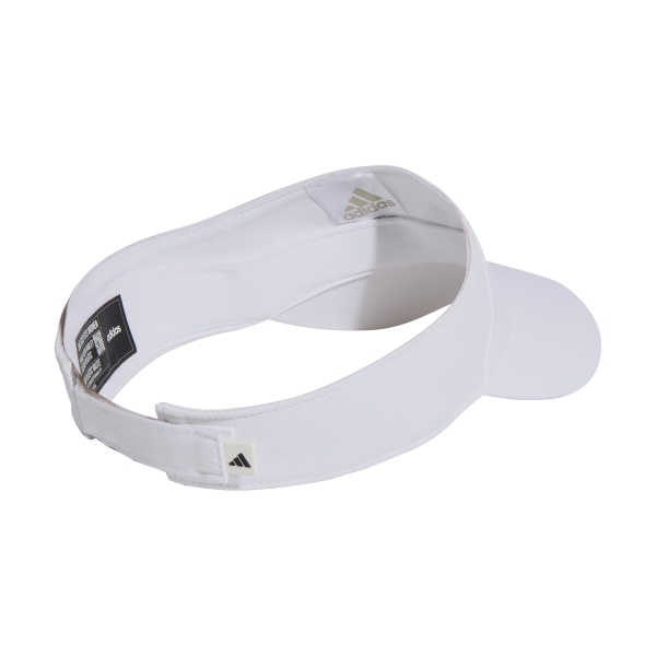 adidas AEROREADY Logo Visiera White Black
