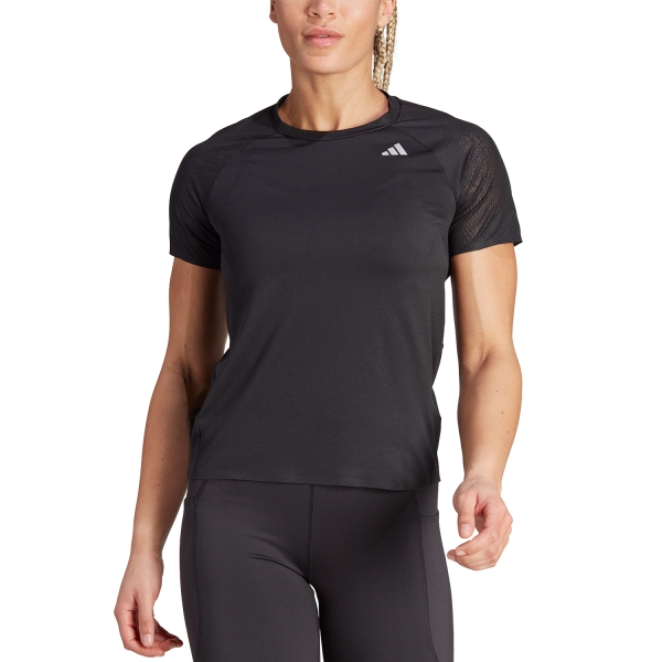Women's Running T-Shirts adidas adidas adizero Performance TShirt  Black  Black 