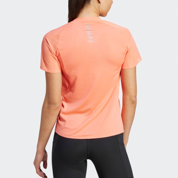 adidas Adizero Performance T-Shirt - Coral Fusion