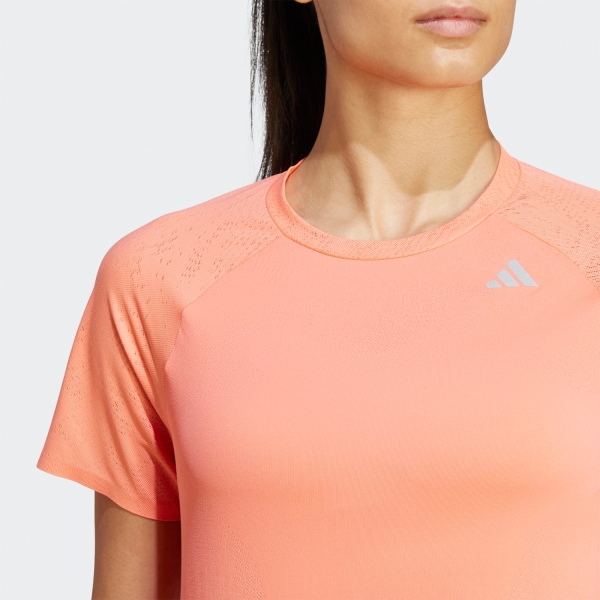 adidas adizero Performance Camiseta - Coral Fusion