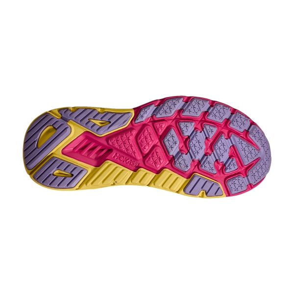 Hoka Arahi 6 - Black/Pink Yarrow