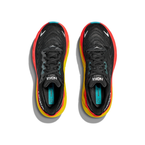 Hoka Arahi 6 - Black/Flame