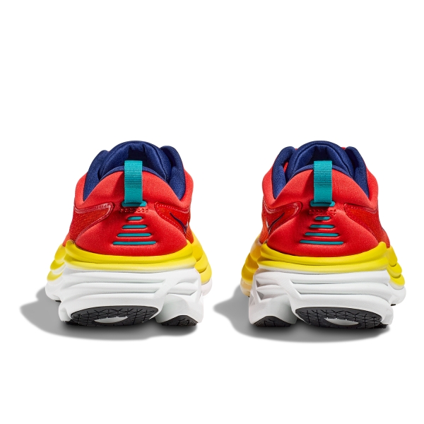 Hoka Bondi 8 - Red Alert/Flame