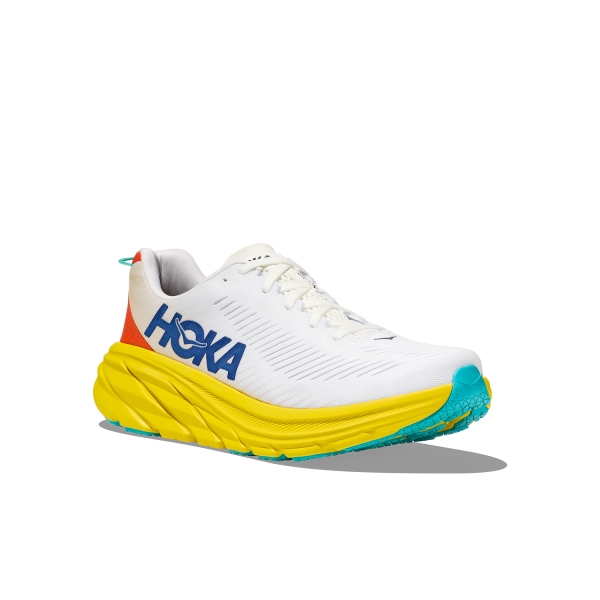 Hoka Rincon 3 - White/Eggnog