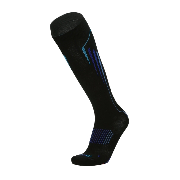 Running Socks Mico Compression OxiJet Light Weight Socks  Nero/Turchese CA 1273 595