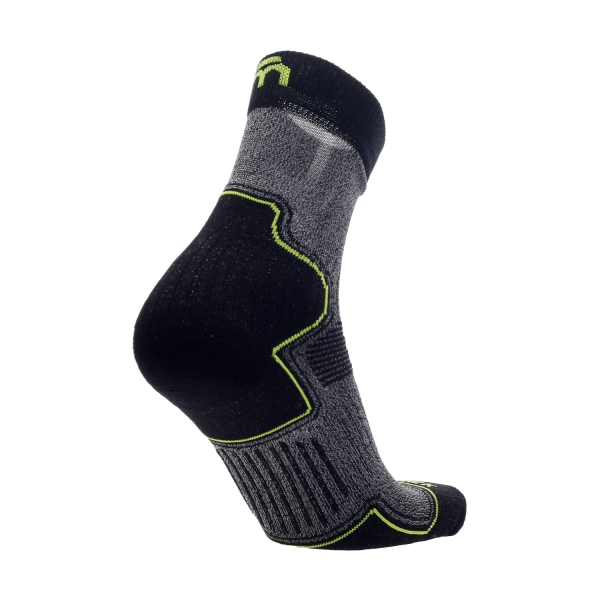 Mico Ever Dry Protech Weight Calcetines - Nero/Giallo Fluo