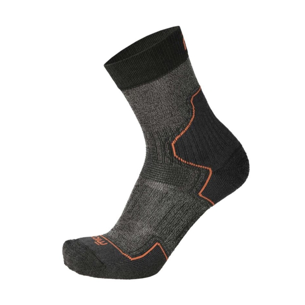 Running Socks Mico Ever Dry Protech Light Weight Socks  Antracite Melange CA 3069 166