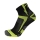 Mico X-Static Light Weight Odor Zero Calcetines - Nero/Giallo Fluo