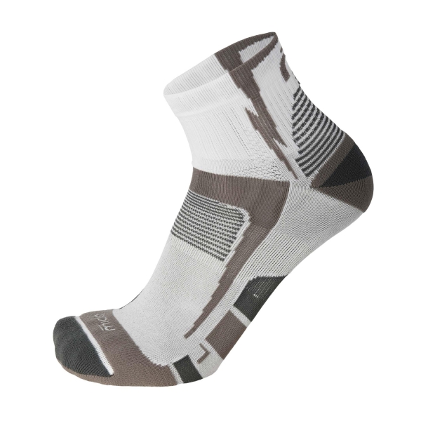 Running Socks Mico XStatic Light Weight Odor Zero Socks  Bianco/Grigio CA 1618 121