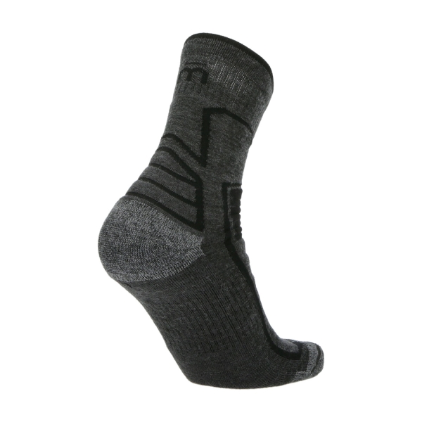 Mico Warm Control Merinos Socks - Antracite Melange/Nero