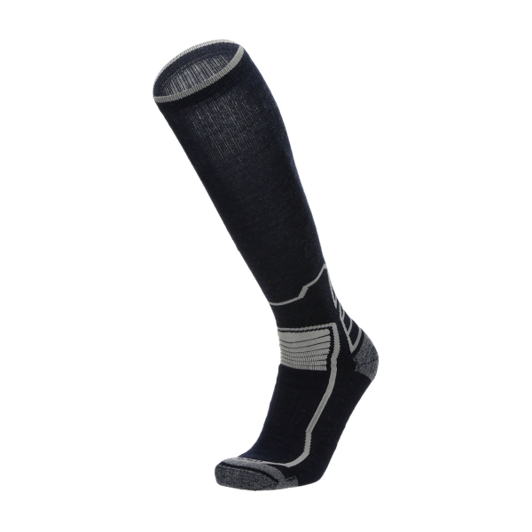 Calze Mico Natural Merinos Medium Weight Calze  Blu Melange CA 3026 165