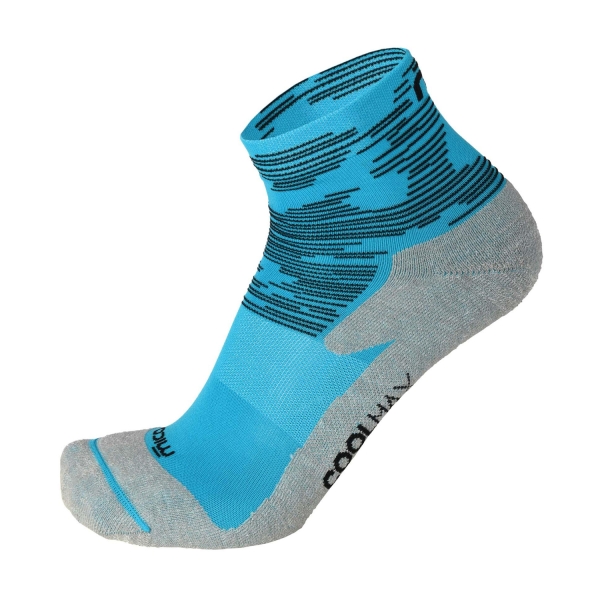Running Socks Mico Odor Zero Light Weight Socks  Turchese CA 1505 081