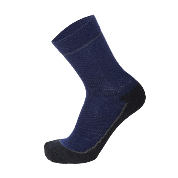 Running Socks Mico SuperThermo Medium Weight Socks  Blu CA 3018 002