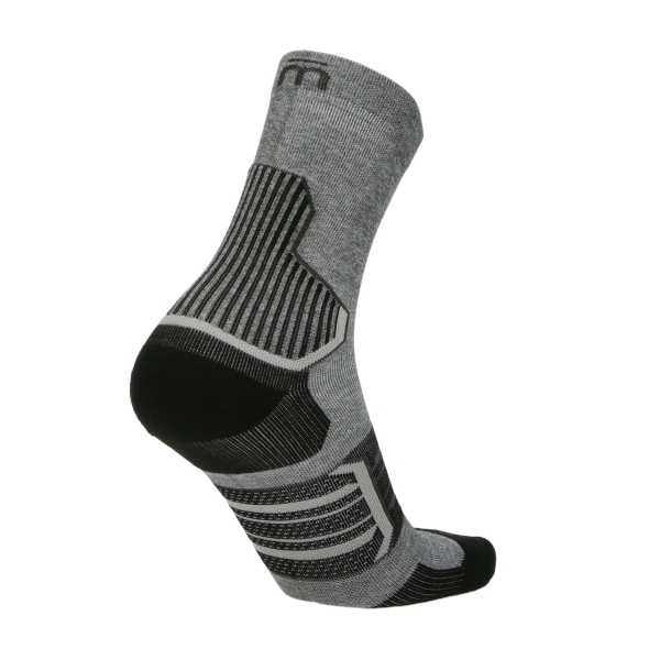 Mico Compression Oxi-Jet Protech Medium Weight Socks - Grigio Melange