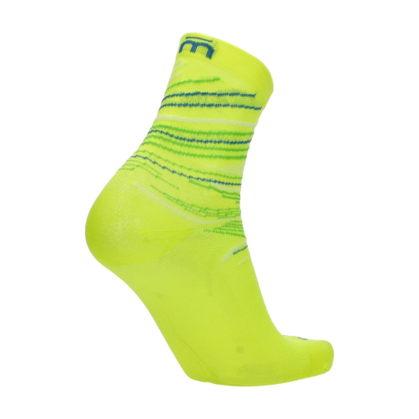 Mico Performance Extra Dry Light Weight Socks - Giallo Fluo