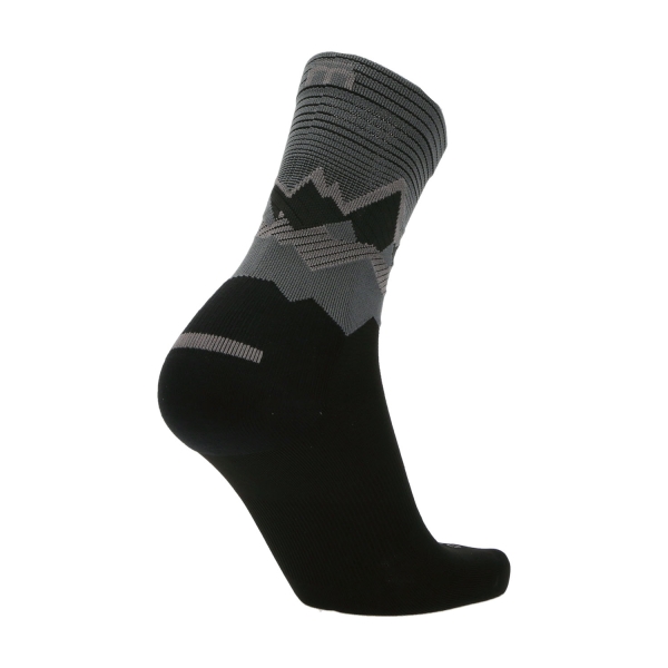 Mico Performance Extra Dry Light Weight Socks - Nero/Grigio
