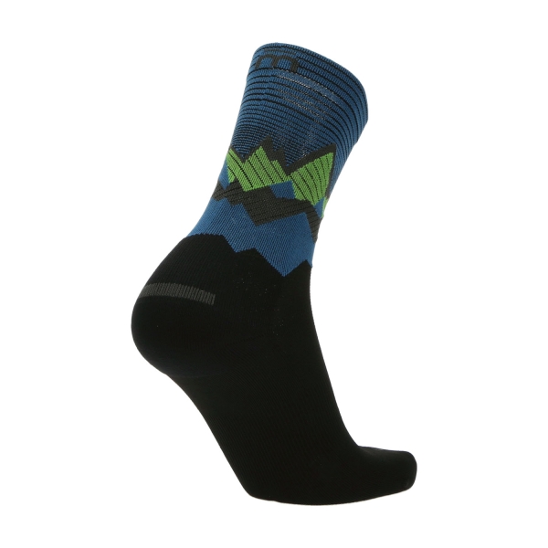 Mico Performance Extra Dry Light Weight Socks - Nero/Ottanio