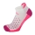 Mico X-Performance Protech X-Light Weight Calcetines Mujer - Bianco/Fucsia Fluo