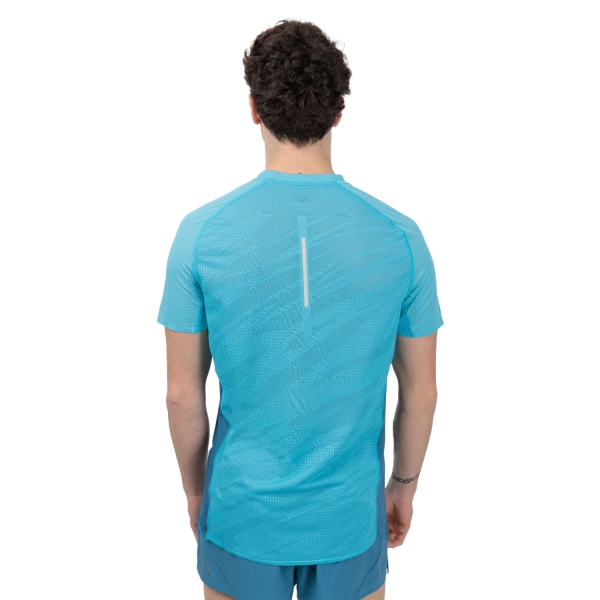 Mizuno Aero Drylite T-Shirt - Maui Blue