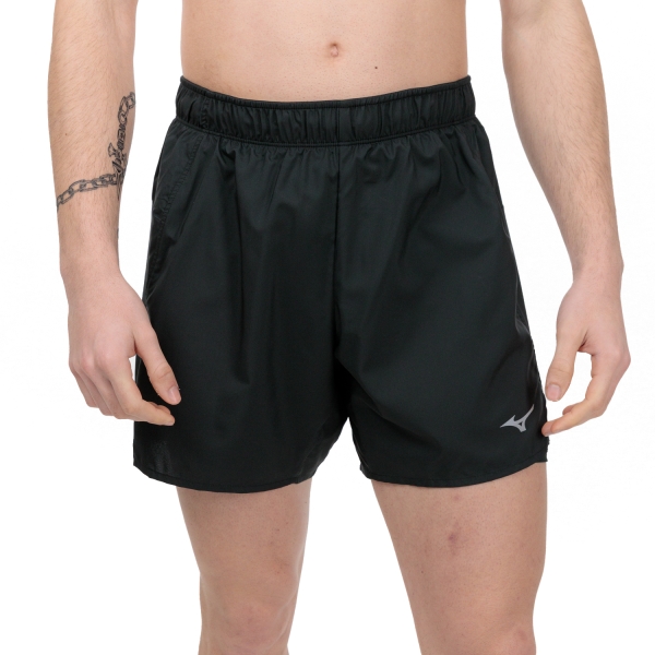 Men's Running Shorts Mizuno Core 2 in 1 5.5in Shorts  Black J2GBA05709