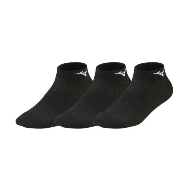 Running Socks Mizuno Drylite x 3 Socks  Black 67UU95098