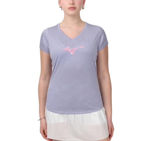 Maglietta Running Donna Mizuno Impulse Core Maglietta  Wisteria J2GAA20768