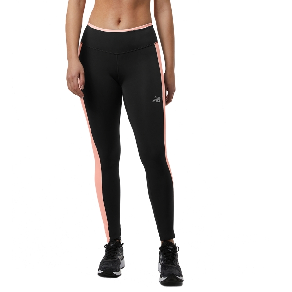 Tights Running Donna New Balance Accelerate Performance Tights  Grapefruit WP23234GAE
