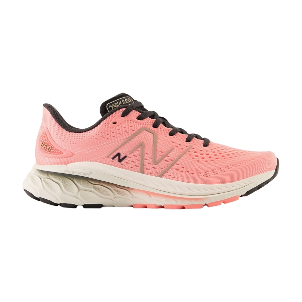 Woman's Structured Running Shoes New Balance Fresh Foam X 860 v13  Grapefruit W860P13