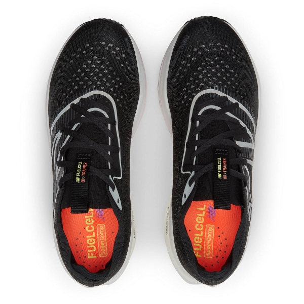 New Balance FuelCell Supercomp Trainer - Black Metallic/Neon Dragonfly
